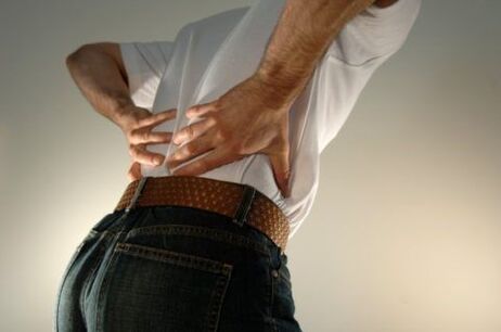 A dor mínima é un sinal de osteocondrose